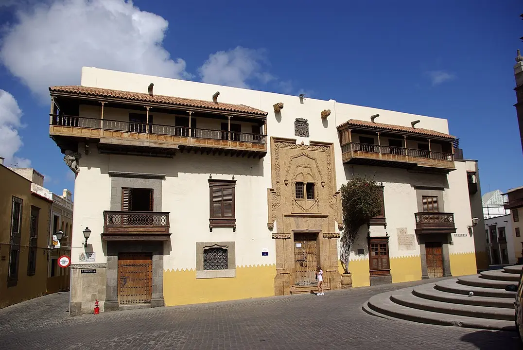 Casa de Colón, museo sobre los viajes de Cristóbal Colón en Vegueta, Las Palmas