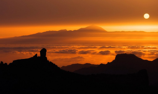 Atardecer Roque Nublo