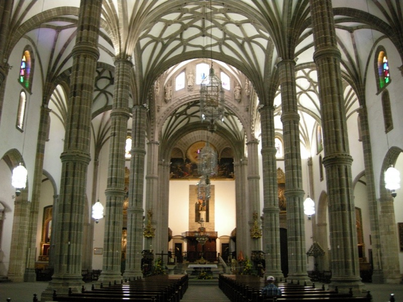 Interior of Las Palmas Cathedral