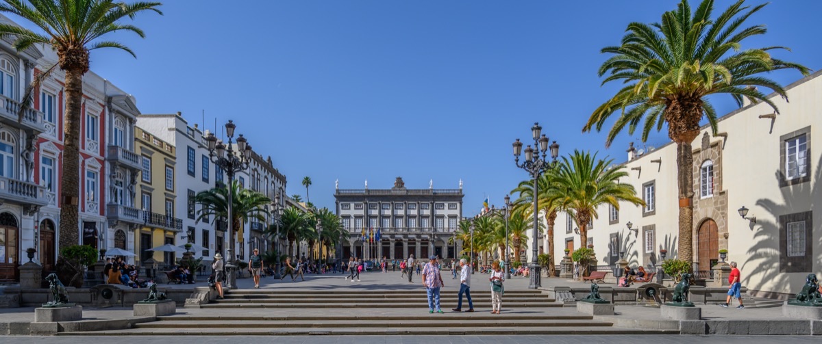 Plaza de Santa Ana with Cathedral