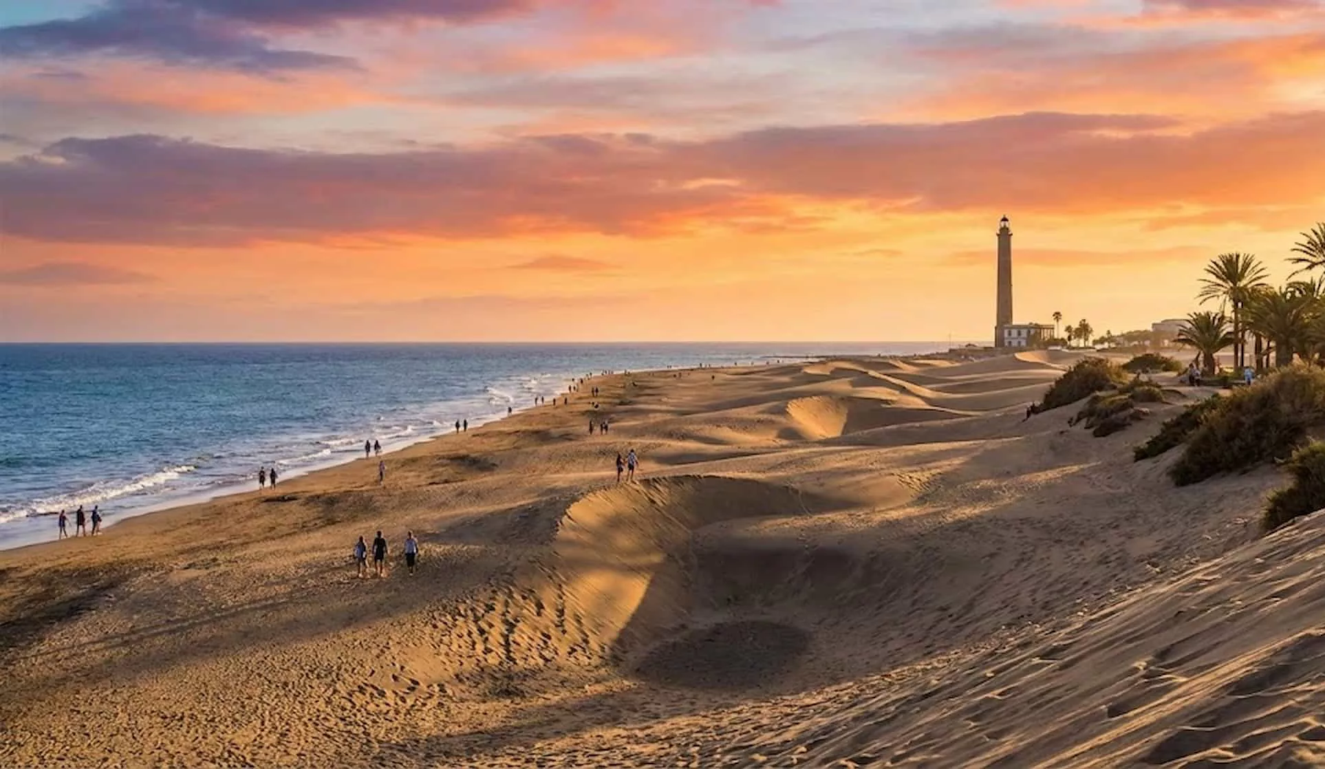 Dune e zona turistica di Maspalomas