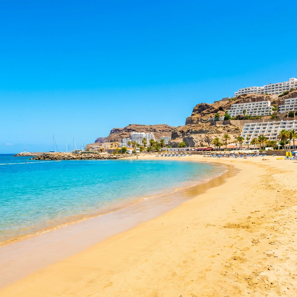 Puerto Rico Gran Canaria Beach and Hotels